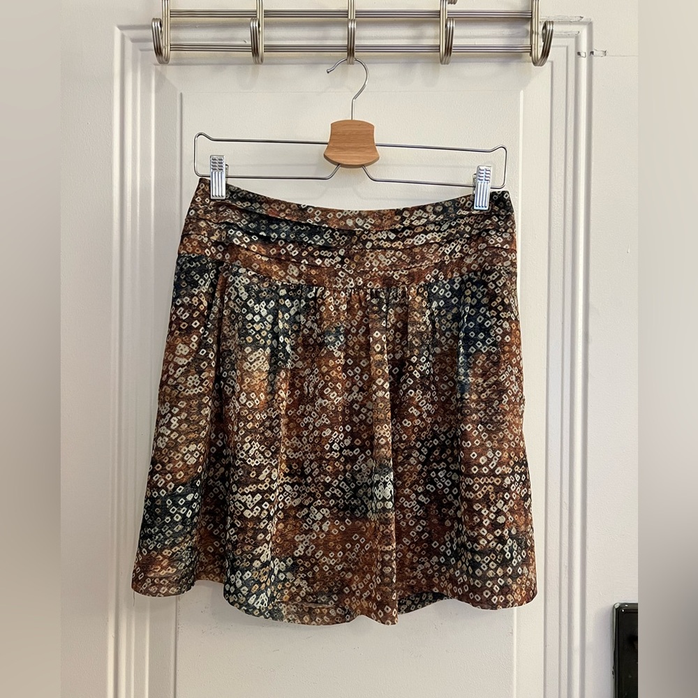 Peruvian Connection Printed Skirt